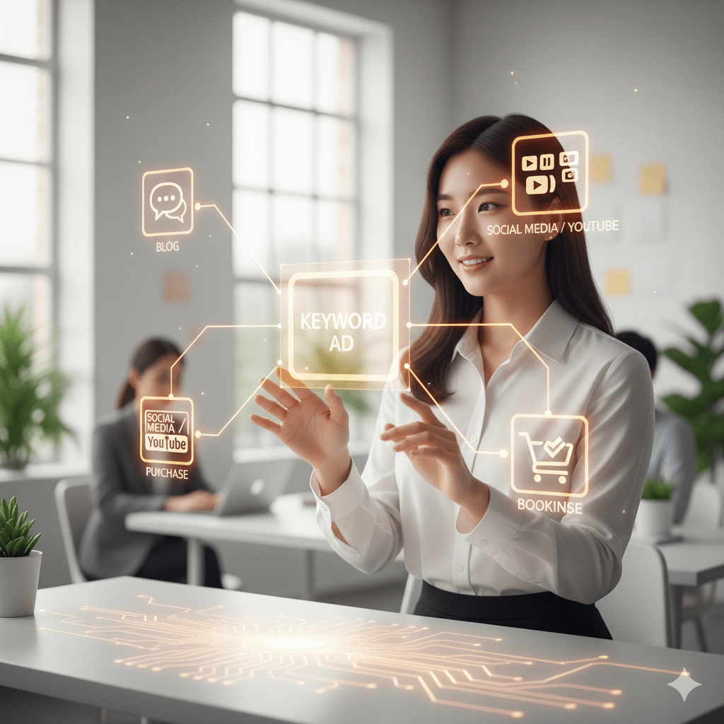 타 마케팅과 연계한 광고 시너지 구성